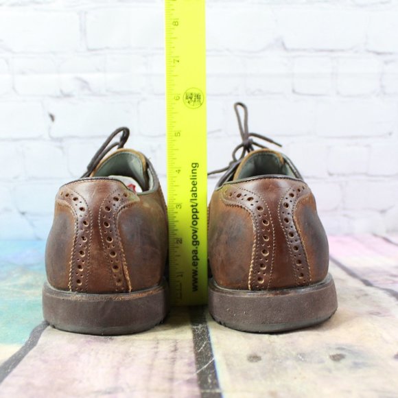 FOOT JOY Oxford Golf Lace Up Leather Shoes 8.5 D - Picture 8 of 9